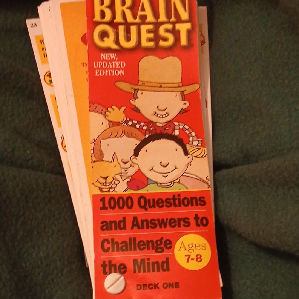 Kids Trivia Deck - Red